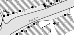 Un estratto della Carta Tecnica Comunale interattiva